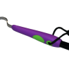 Fun hoefkrabber+borstel paars/groen