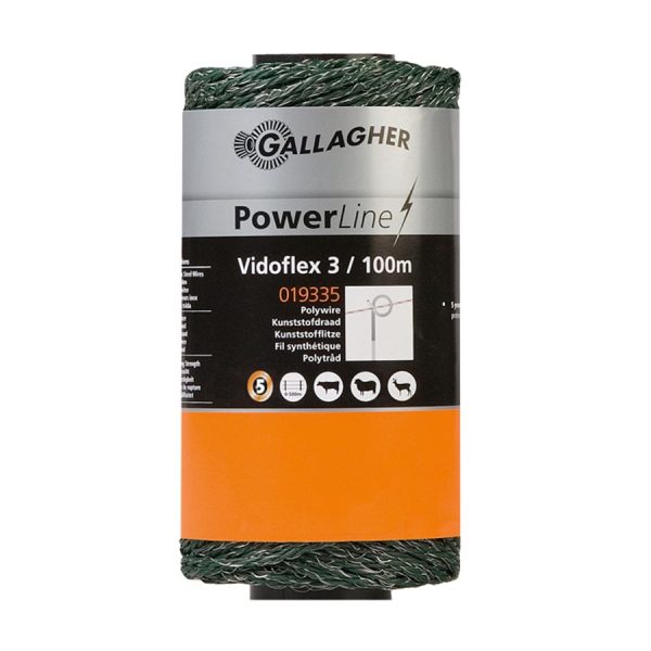 Gallagher Vidoflex 3 PowerLine groen 100m
