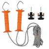 Gallagher Doorgangsset elastisch cord wit 6,5/11m