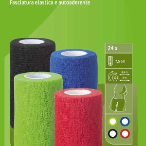 VetLastic zelfhecht. bandage, lichtgroen 7,5cm