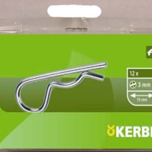 Veerspie dubbel zelfbedie- ningsverpakking/4mm (12stuks)